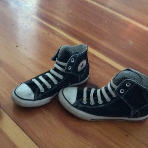 Black sneakers